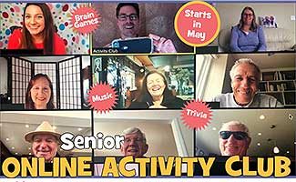 Senior Online Activity Club Starting Up